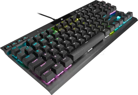 Photo de Clavier Gamer mécanique (Corsair OPX) Corsair K70 TKL Champions RGB (Noir)