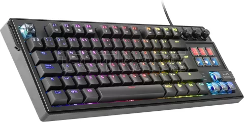 Photo de Clavier Gamer mécanique Mars Gaming MKMASTER RGB (Noir)