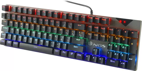 Photo de Clavier Gamer mécanique NGS GKX-500 RGB (Noir)