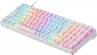 Clavier Gamer sans fil Bluetooth mécanique (Red Low Profile) Spirit of Gamer  Xpert K1300 RGB (Argent) pour professionnel, 1fotrade Grossiste informatique