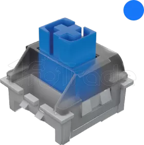 Photo de Clavier Gamer mécanique (Outemu Pro Blue) Mars Gaming MK Mini RGB (Noir)