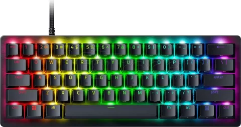 Photo de Clavier Gamer mécanique (Razer Optical) Razer Huntsman V3 Pro Mini RGB (Noir)