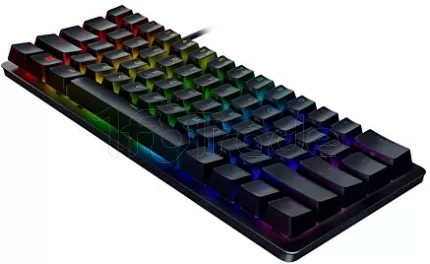 Photo de Clavier Gamer mécanique (Razer Optical Red) Razer Huntsman Mini TKL RGB (Noir)