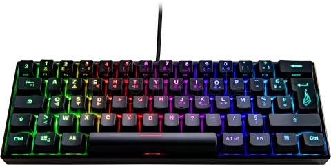 Photo de Clavier Gamer mécanique (Red Switch) Verbatim SureFire KingPin M1 RGB (Noir)