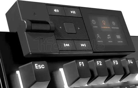 Photo de Clavier Gamer mécanique (Silent Linear) be quiet! Dark Mount RGB (Noir)