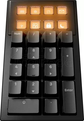 Photo de Clavier Gamer mécanique (Silent Linear) be quiet! Dark Mount RGB (Noir)