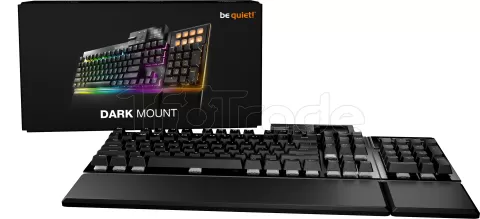 Photo de Clavier Gamer mécanique (Silent Linear) be quiet! Dark Mount RGB (Noir)