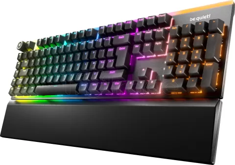 Photo de Clavier Gamer mécanique (Silent Linear) be quiet! Light Mount RGB (Noir)