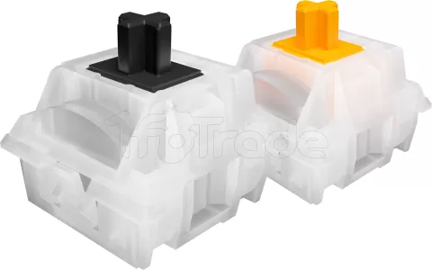 Photo de Clavier Gamer mécanique (Silent Linear) be quiet! Light Mount RGB (Noir)