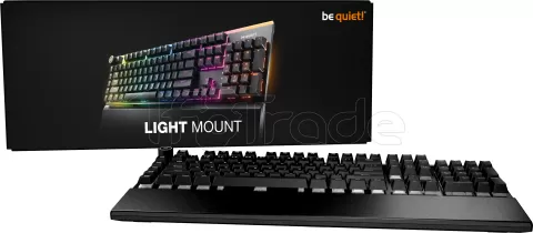 Photo de Clavier Gamer mécanique (Silent Linear) be quiet! Light Mount RGB (Noir)