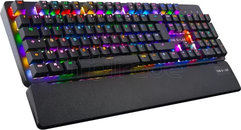 Photo de Clavier Gamer mécanique (Silent Red Switch) The G-Lab Keyz Rubidium RGB (Noir)