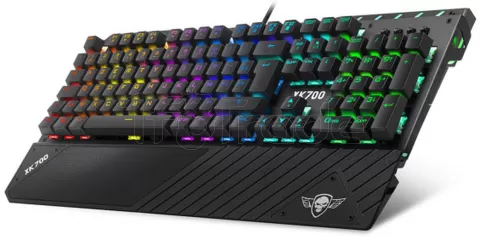 Photo de Clavier Gamer mécanique (SOG Victory Red) Spirit of Gamer Xpert-K700 RGB (Noir)