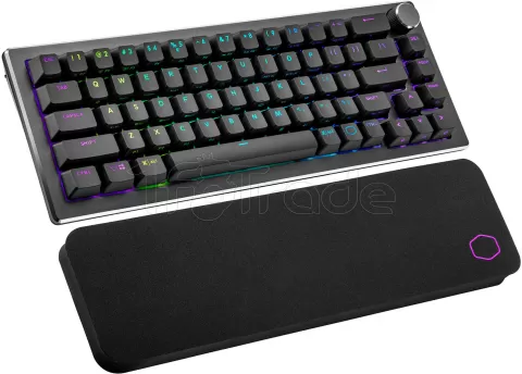 Photo de Clavier Gamer mécanique (TTC Brown) Cooler Master CK721 RGB (Noir/Gris)