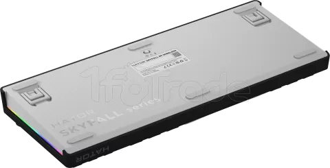 Photo de Clavier Gamer sans fil magnétique (Hator Aurum Linear) Hator Skyfall 80 Mag Ultima 8K TKL RGB (Noir)