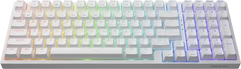 Photo de Clavier Gamer sans fil mécanique Cougar Ultimus Pro RGB (Blanc)