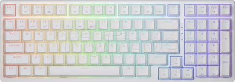 Photo de Clavier Gamer sans fil mécanique Cougar Ultimus Pro RGB (Blanc)