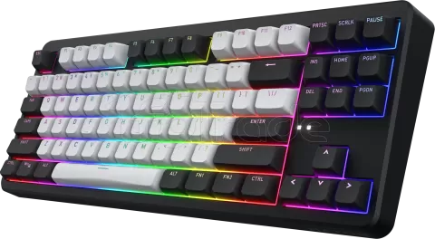 Photo de Clavier Gamer sans fil mécanique (Hator Aurum Linear) Hator Rockfall 3 TKL RGB (Noir)