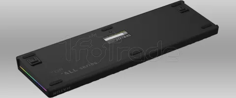 Photo de Clavier Gamer sans fil mécanique (Hator Aurum Linear) Hator Skyfall 100 Pro RGB (Noir)