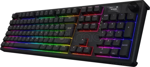Photo de Clavier Gamer sans fil mécanique (Hator Aurum Linear) Hator Skyfall 100 Pro RGB (Noir)