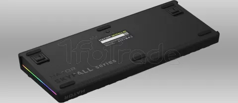 Photo de Clavier Gamer sans fil mécanique (Hator Aurum Linear) Hator Skyfall 80 Pro TKL RGB (Noir)