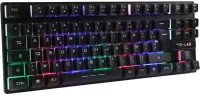 Photo de Clavier Gamer sans fil The G-Lab Keyz Caesium TKL RGB (Noir)