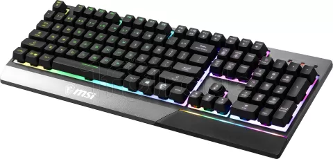 Photo de Clavier Gamer semi-mécanique MSI Vigor GK30 RGB (Noir)