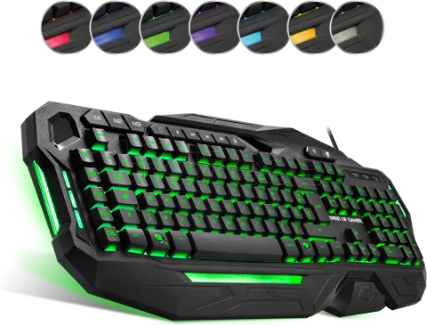 Photo de Clavier Gamer Spirit of Gamer Elite-K20 RGB (Noir)