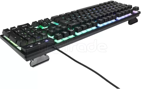 Photo de Clavier Gamer The G-Lab Keyz Caesium RGB (Noir)