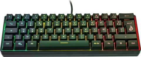 Photo de Clavier Gamer Verbatim SureFire KingPin X1 RGB (Noir)