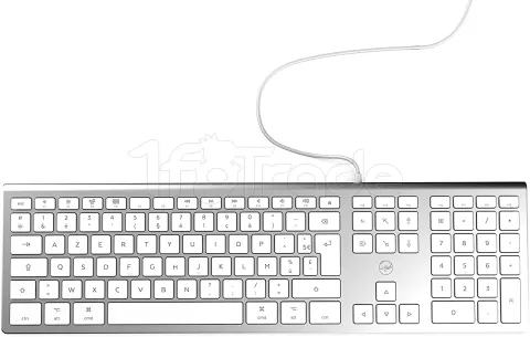 Photo de Clavier Mobility Lab + 2 ports USB compatible Mac (Gris)