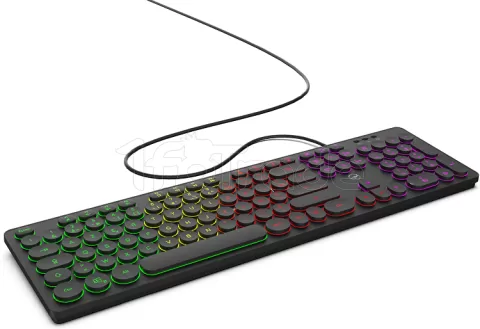 Photo de Clavier Mobility Lab Touches Rondes RGB (Noir)