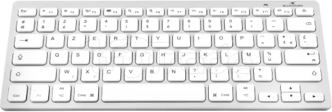 Photo de Clavier sans fil Bluestork Mini Mac (Blanc)