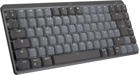 Photo de Clavier sans fil Bluetooth Logitech Master MX Mechanical Mini (Gris)