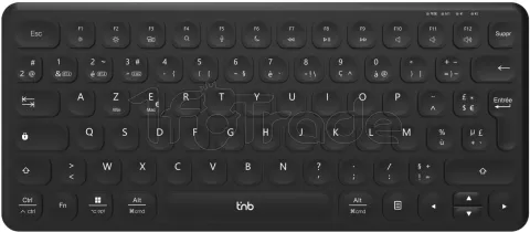 Photo de Clavier sans fil Bluetooth rechargeable T'nB Mini (Noir)
