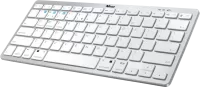 Photo de Clavier sans fil Bluetooth Trust Nado (Blanc/Argent)