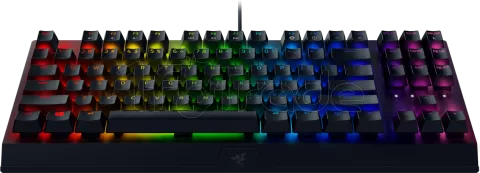 Photo de Clavier sans fil Gamer mécanique (Razer Green) Razer BlackWidow V3 Tenkeyless RGB (Noir)