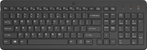 Photo de Clavier sans fil HP 225 (Noir)