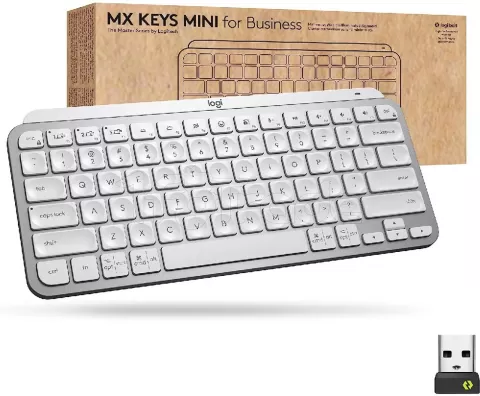 Photo de Clavier sans fil Logitech MX Keys Mini (Gris)