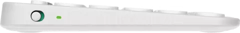 Photo de Clavier sans fil Logitech Pebble Keys 2 K380S (Blanc)