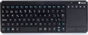 Photo de Clavier sans fil NGS TV Warrior (Noir)