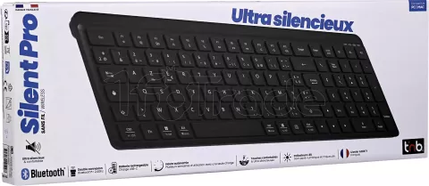 Photo de Clavier sans fil T'nB Silent Pro (Noir)