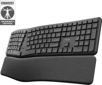 Photo de Clavier sans fil Trust Keyra (Noir)