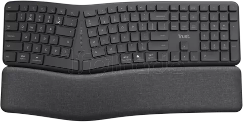 Photo de Clavier sans fil  Trust Keyra (Noir)