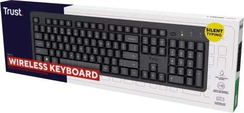 Photo de Clavier sans fil Trust Ody II (Noir)