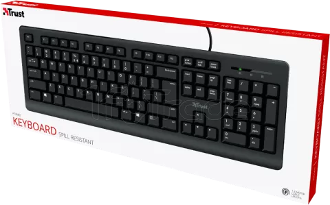 Photo de Clavier Trust Primo (Noir)