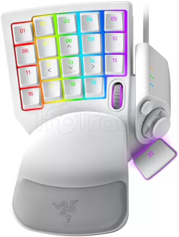 Photo de Clavier/PadGamer Razer Tartarus Pro RGB (Blanc)