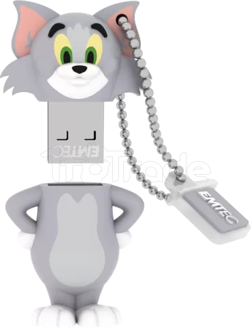 Photo de Clé USB 2.0 Emtec HB102 Hanna Barbera Tom - 16Go (Gris)