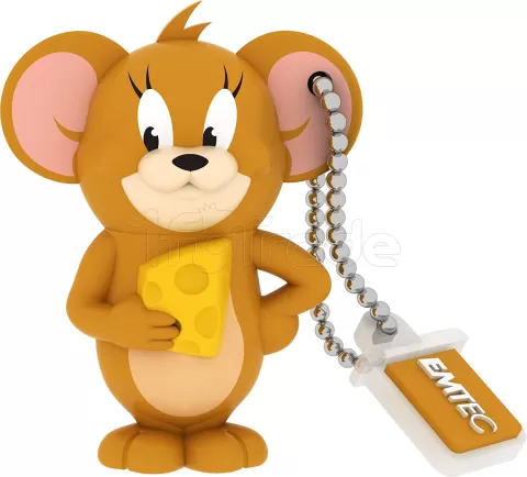 Photo de Clé USB 2.0 Emtec HB103 Hanna Barbera Jerry - 16Go (Marron)