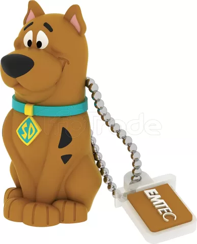 Photo de Clé USB 2.0 Emtec HB106 Hanna Barbera Scooby-Doo - 16Go (Marron)