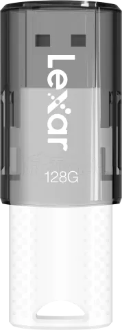 Photo de Clé USB 2.0 Lexar JumpDrive S60 - 128Go (Gris)